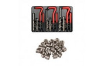 Coil thread repairing sets