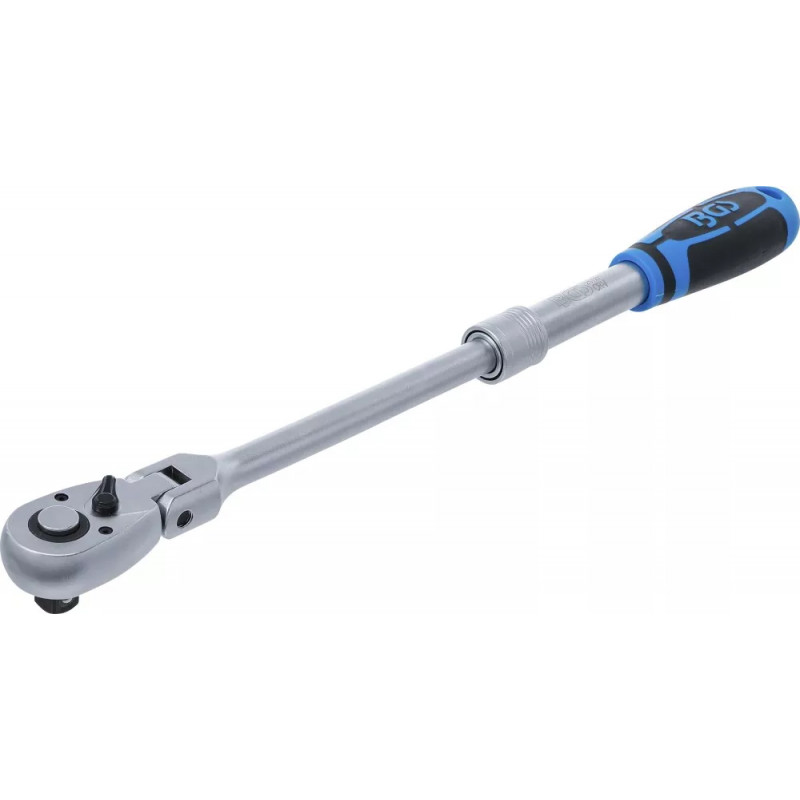 Reversible Ratchet, extendable, bendable | 12.5 mm (1/2") | 350 - 490 mm