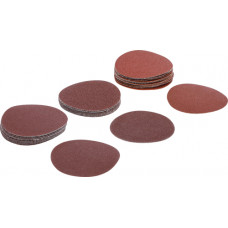 Sanding Pads for Eccentric Sanders | Ø 75 mm | K 60 - 80 - 120 | 30 pcs.