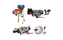 Electric and hydraulic pulling / lifting winches