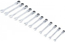 Combination wrenches with ratchet