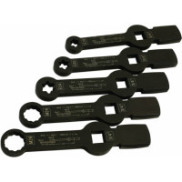 Slogging wrench E-torx and SPLINE set (5pcs) for brake caliper screw
