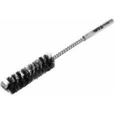 Tube crimped wire brush with shaft / Ø 32mm