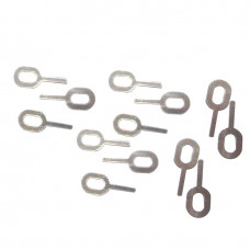 Aluminum pull ring set 18pcs for spot welding machine