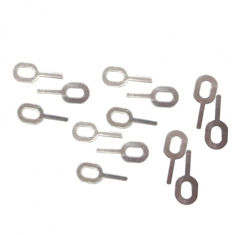 Aluminum pull ring set 18pcs for spot welding machine