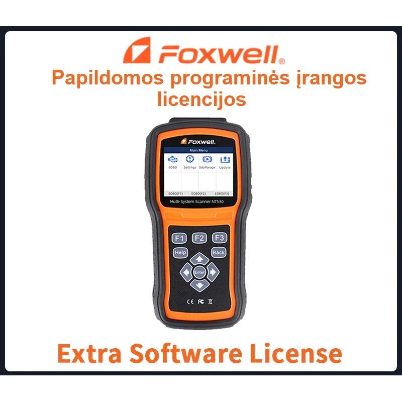 Foxwell NT530 papildu programmatūra / Volvo