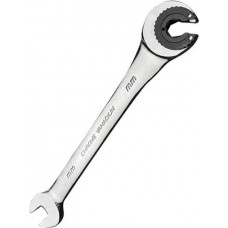 Changlu  Open combination ratchet spanner with flexible head / 12mm