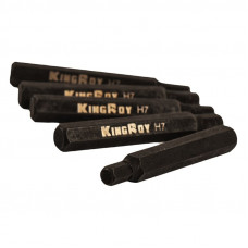 Kingroy Skrūvgriežu uzgaļu komplekts, (10mm) 5gab / 6 x 75mm
