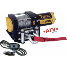 T-Max Electric winch 12V 2500LBS/1134KG (wire rope)