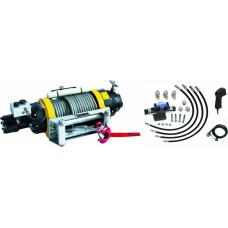 T-Max Hydraulic winch with radio remote control 24V 22500Lbs/10215kg