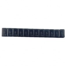 Adhesive weights (black coating) 60g (100pcs)