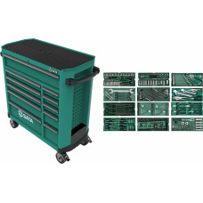 Sata Roller cabinet 11 drawers PRO with tool set trays, 246pcs