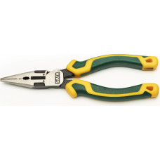 Sata High leverage long nose combination pliers 170mm