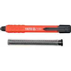 Automatic carpenters / masonry pencil with 6 pencil lead