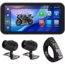 Motorcycle smartpad with Apple CarPlay/Android Auto