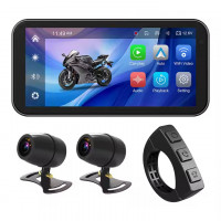 Motorcycle smartpad with Apple CarPlay/Android Auto