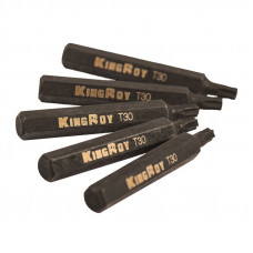 Kingroy TORX bit set, (10mm) 5pcs / T25 x 75mm