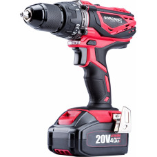 Worcraft Li-ion Cordless Driver / Drill / Hammer 20V, 4.0Ah, 2 speed