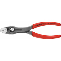 Knipex  TwinGrip slīdošo savienojumu knaibles ar fiksatoru 150mm