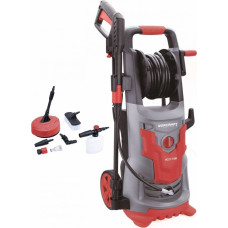 Worcraft High pressure cleaner 2100W with hose reel and accessories