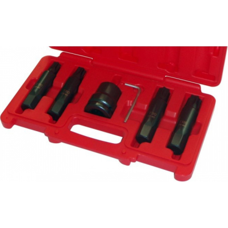 Ellient Tools 3/4" Dr. Bit ligzdas trieciena komplekts (TORX) 6gab.