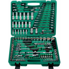 Changlu  1/4"+3/8"+1/2" Dr. Socket and wrench set 150pcs