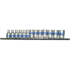 Kingroy 1/2" Dr. Socket set 13pcs. SPLINE