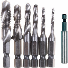 Combination Drill & Tap set HSS 7pcs