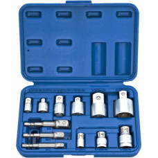 Kingroy 1/4" + 3/8" + 1/2" + 3/4" Dr. Adapter set 12pcs.