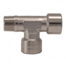 Omg Ghiotto T-type connector F. Internal thread 1/2" x F. Internal thread 1/2" x M. External thread 1/2"