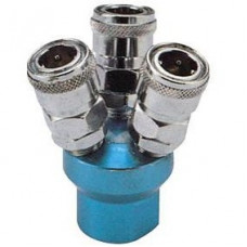 Hymair Air quick coupler 3-way 1/2"