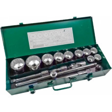 Sata 3/4" Dr. Socket set 15pcs (SAE)