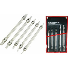 Ellient Tools Double flexi-head TORX wrench set 5pcs.