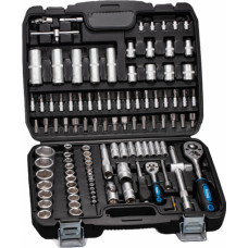 1/2" + 1/4" Dr. Socket set 108pcs 6pt