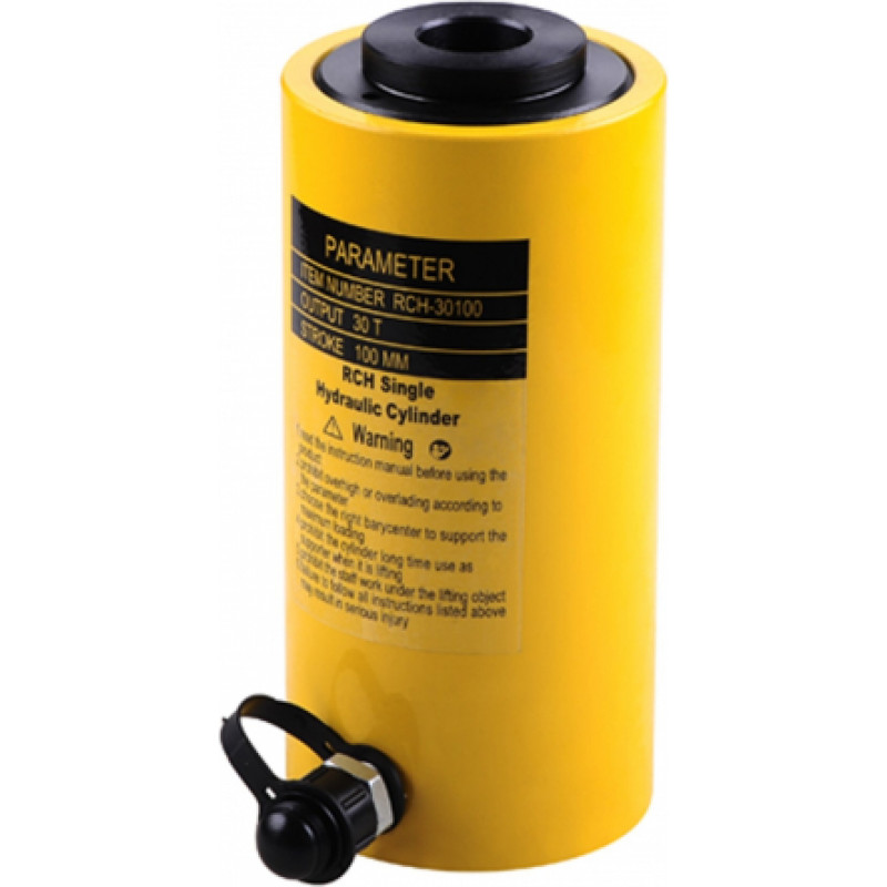 RCH hollow hydraulic cylinder 30t (100mm)