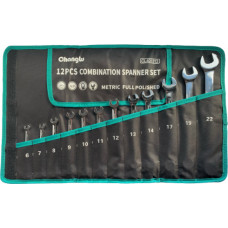 Changlu  Combination wrench set 12pcs (6-22mm)