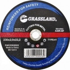 Grassland Cut-off wheel 230x2.0x22.2 41. Metal and steel
