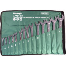 Changlu  Combination wrench set 14pcs (S.A.E.)