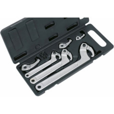Ellient Tools Набор регулируемых крючковых и штифтовых ключей (19–120 мм)