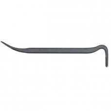 Crow bar with nail groove, square / 400x21x11mm