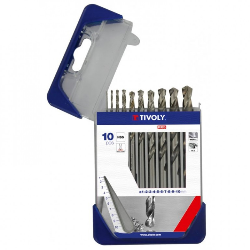 TIVOLY urbju komplekts kokam   CLIPSTER PRO  10 gab. Ø1-10mm   11437770004