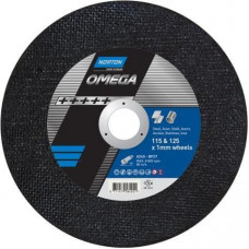 Slīpdisks metālam NORTON OMEGA INOX KODS 66253370046