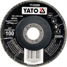 Slīplapu disks 125mm P100 YATO