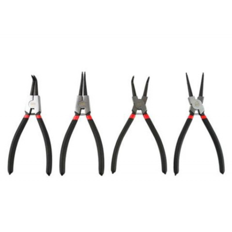 Seeger circlip plier set 10" 250mm 4pcs.